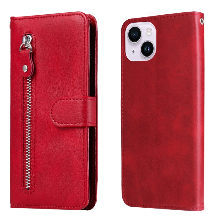 Fashion Calf Texture Zipper Leather Phone Case, Series 1