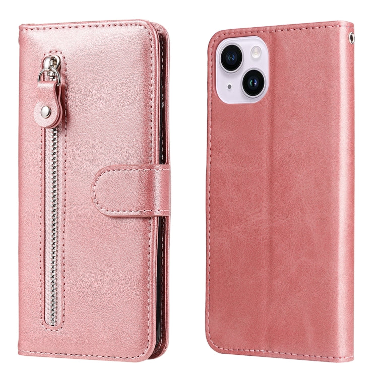 Fashion Calf Texture Zipper Leather Phone Case, Series 1