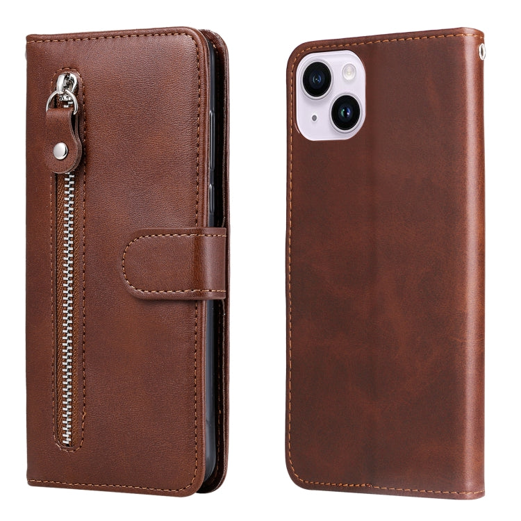 Fashion Calf Texture Zipper Leather Phone Case, Series 1