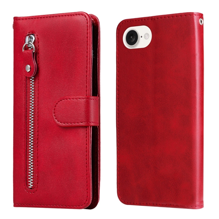 Fashion Calf Texture Zipper Leather Phone Case, Series 1