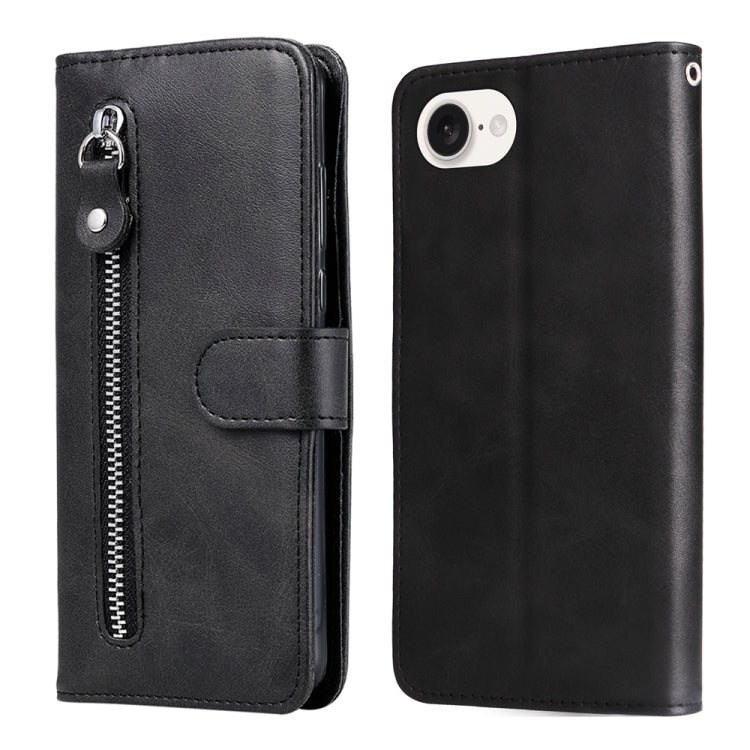 Fashion Calf Texture Zipper Leather Phone Case, Series 1