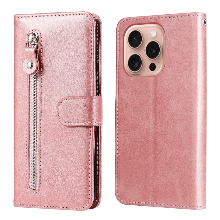 Fashion Calf Texture Zipper Leather Phone Case, Series 1