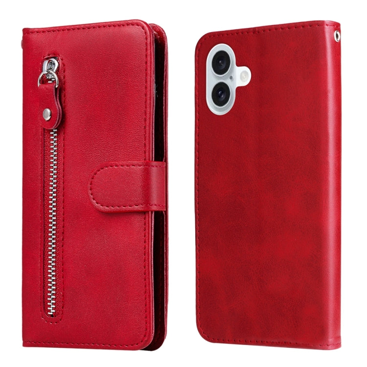 Fashion Calf Texture Zipper Leather Phone Case, Series 1