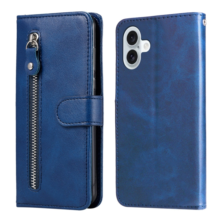 Fashion Calf Texture Zipper Leather Phone Case, Series 1