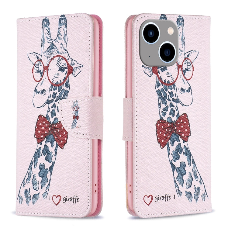 Colored Drawing Pattern Leather Phone Case, Series 1