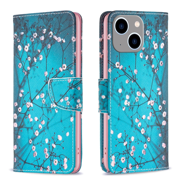 Colored Drawing Pattern Leather Phone Case, Series 1