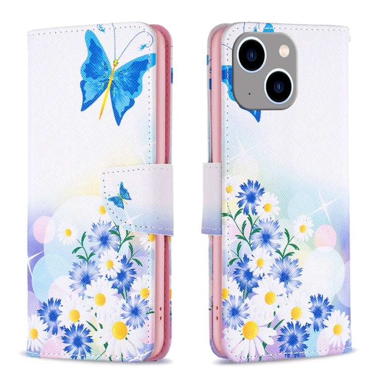 Colored Drawing Pattern Leather Phone Case, Series 1