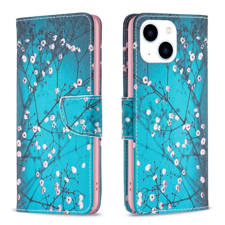 Colored Drawing Pattern Leather Phone Case, Series 2