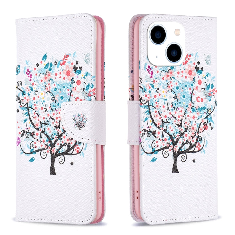 Colored Drawing Pattern Leather Phone Case, Series 2