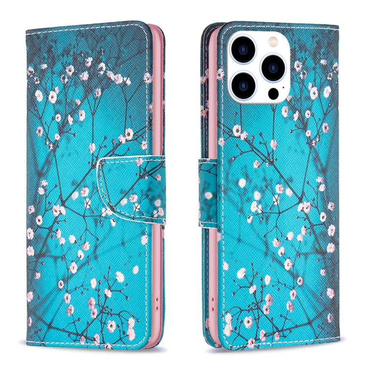 Colored Drawing Pattern Leather Phone Case, Series 2