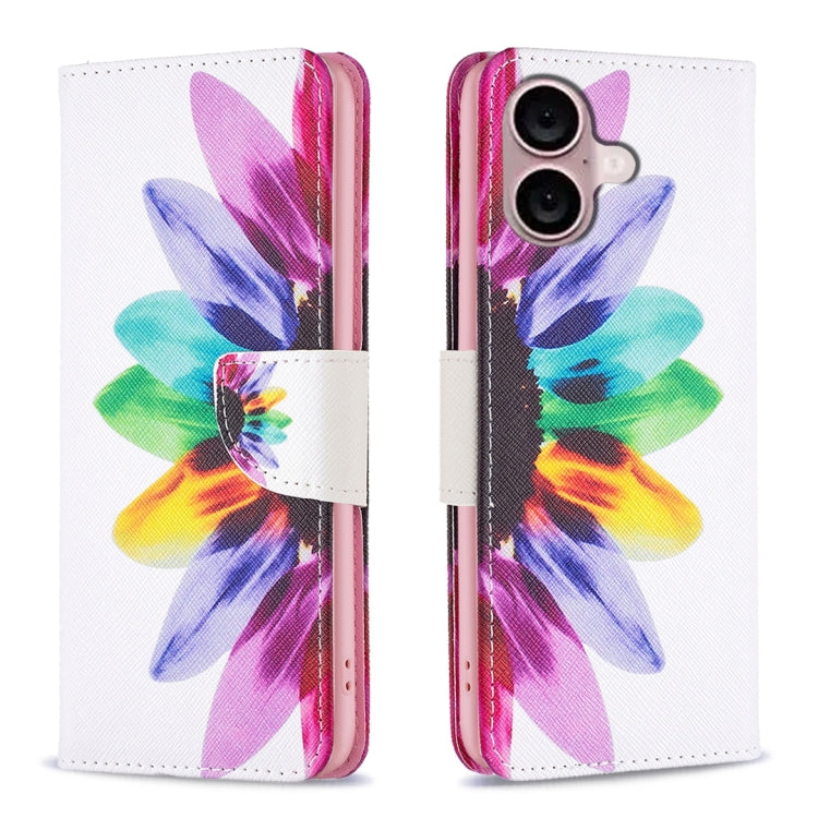 Colored Drawing Pattern Leather Phone Case, Series 2