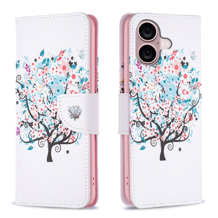 Colored Drawing Pattern Leather Phone Case, Series 2