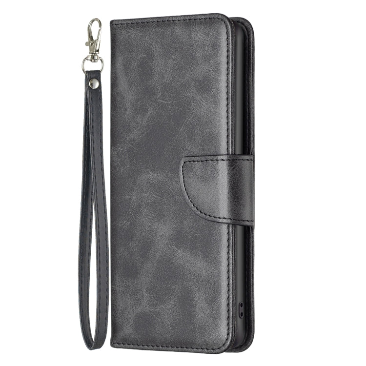 Lambskin Texture Pure Color Flip Leather Phone Case, Series 1