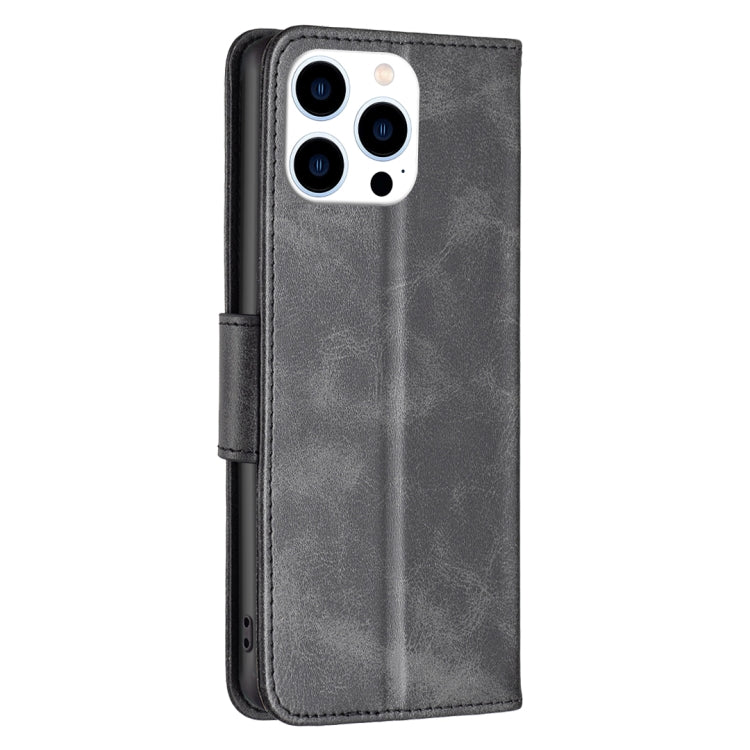 Lambskin Texture Pure Color Flip Leather Phone Case, Series 1