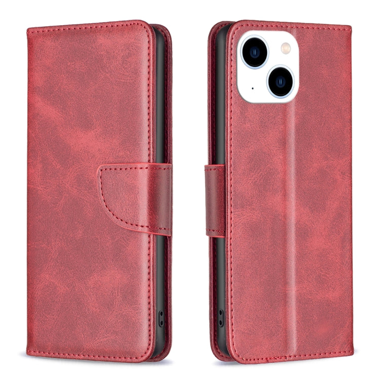 Lambskin Texture Pure Color Flip Leather Phone Case, Series 1