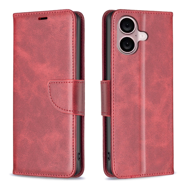 Lambskin Texture Pure Color Flip Leather Phone Case, Series 1