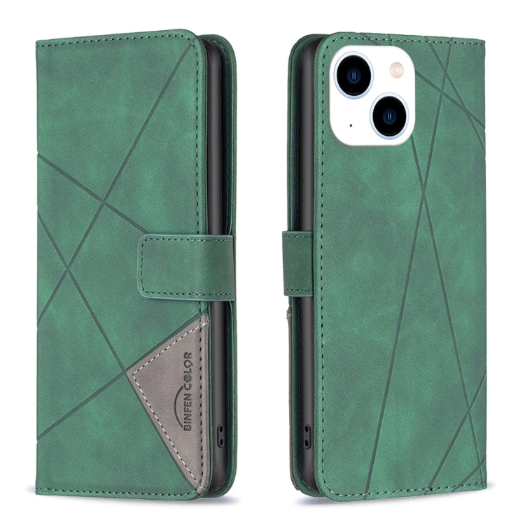 Magnetic Buckle Rhombus Texture Leather Phone Case, Series 1