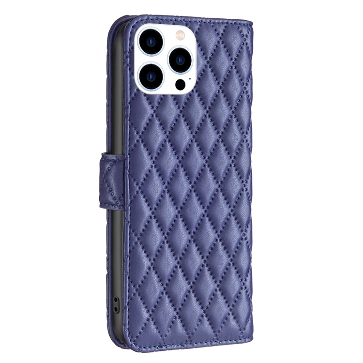 Diamond Lattice Wallet Flip Leather Phone Case, Series 1