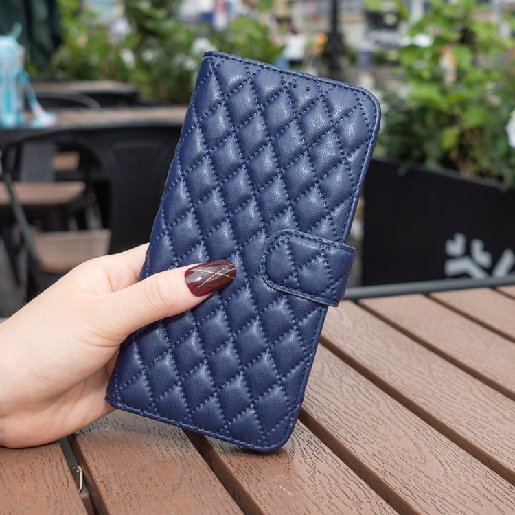 Diamond Lattice Wallet Flip Leather Phone Case, Series 1