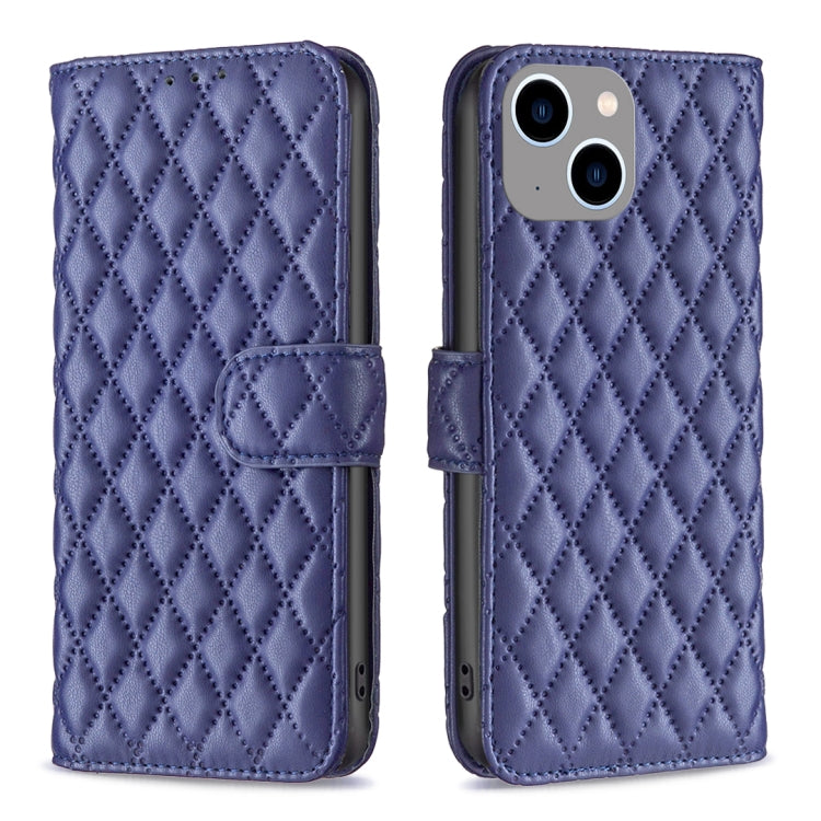 Diamond Lattice Wallet Flip Leather Phone Case, Series 1