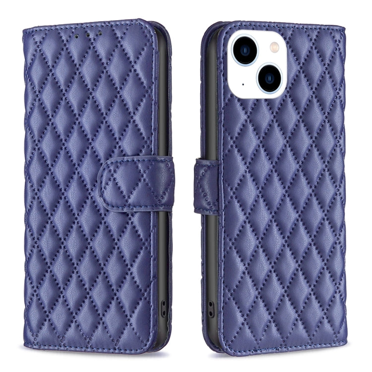 Diamond Lattice Wallet Flip Leather Phone Case, Series 1