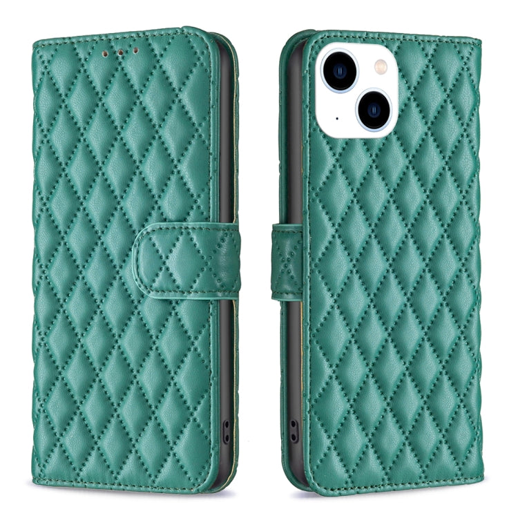 Diamond Lattice Wallet Flip Leather Phone Case, Series 1