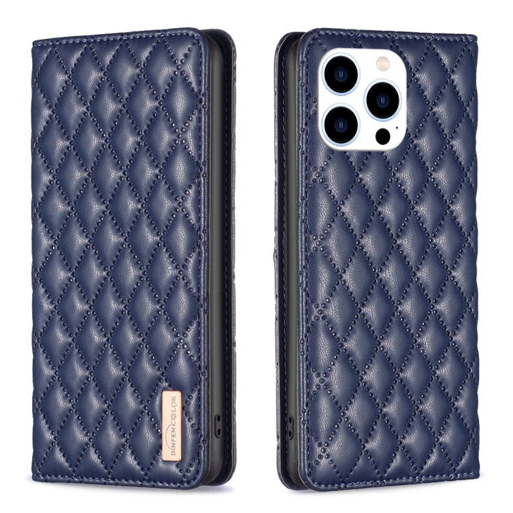 Diamond Lattice Magnetic Leather Flip Phone Case, Series 1