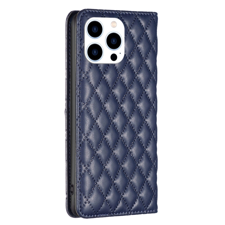 Diamond Lattice Magnetic Leather Flip Phone Case, Series 1