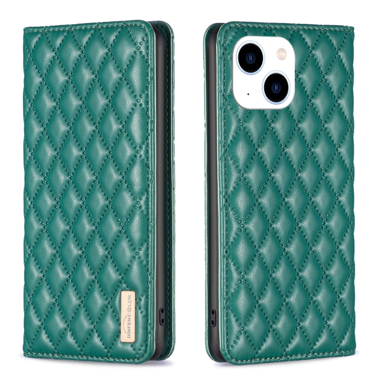 Diamond Lattice Magnetic Leather Flip Phone Case, Series 1