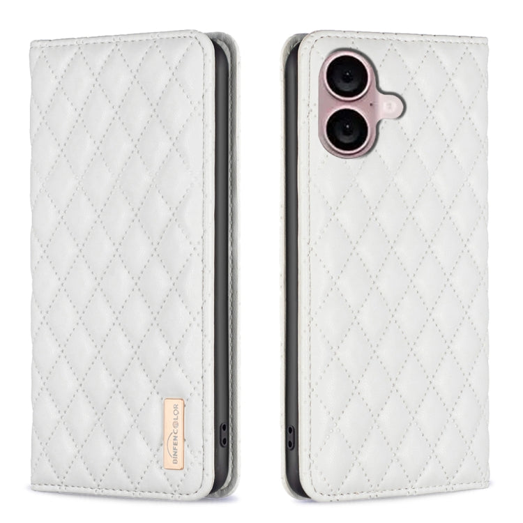 Diamond Lattice Magnetic Leather Flip Phone Case, Series 1