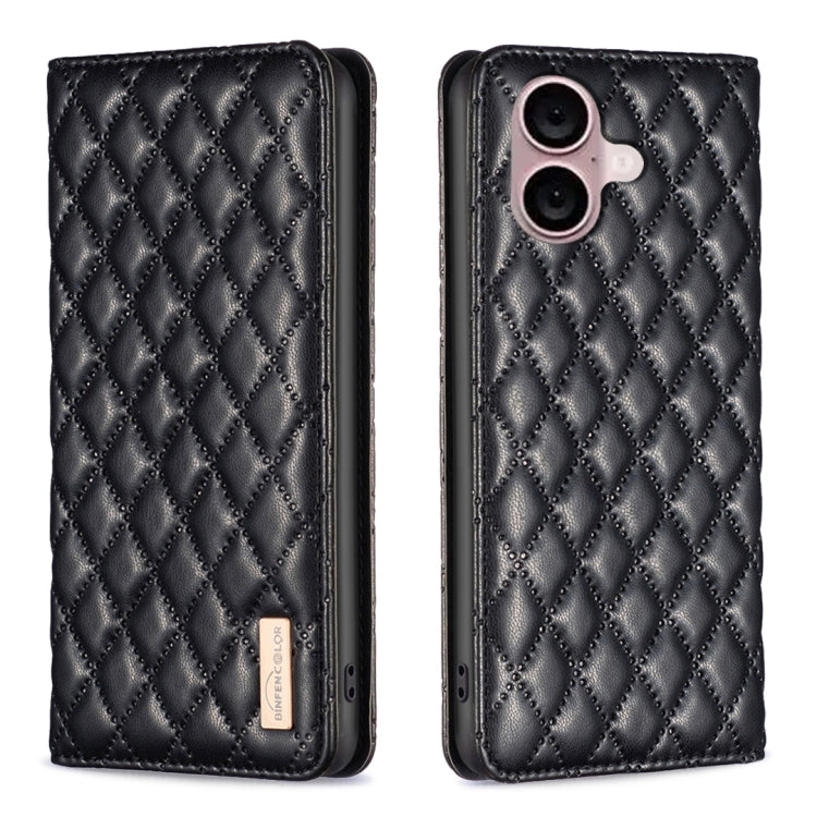 Diamond Lattice Magnetic Leather Flip Phone Case, Series 1