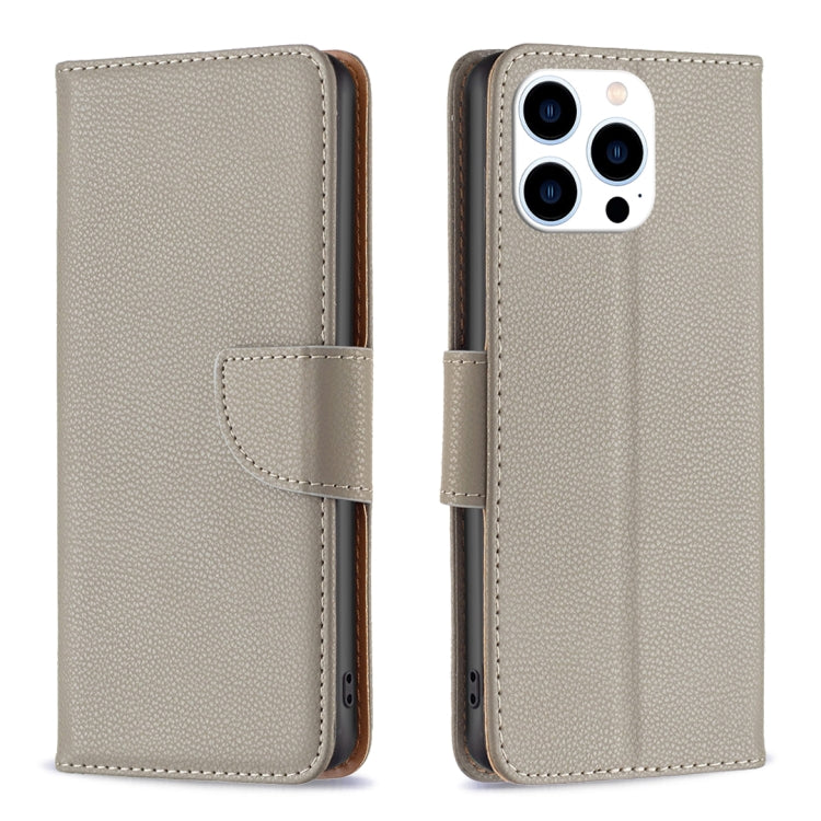 Litchi Texture Pure Color Flip Leather Phone Case, Series 1