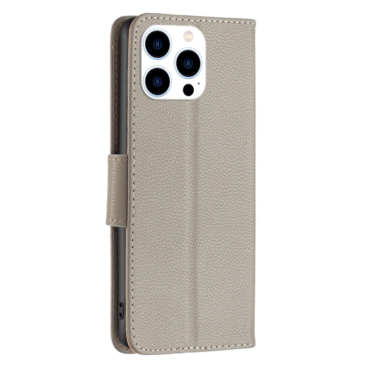 Litchi Texture Pure Color Flip Leather Phone Case, Series 1