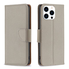 Litchi Texture Pure Color Flip Leather Phone Case, Series 1