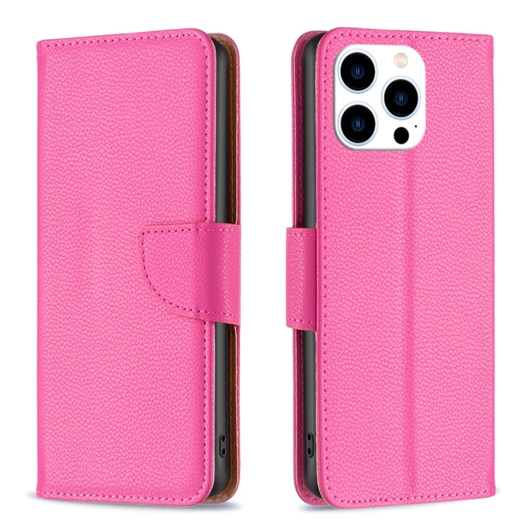 Litchi Texture Pure Color Flip Leather Phone Case, Series 1