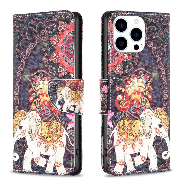 Colored Drawing Pattern Flip Leather Phone Case, Series 1