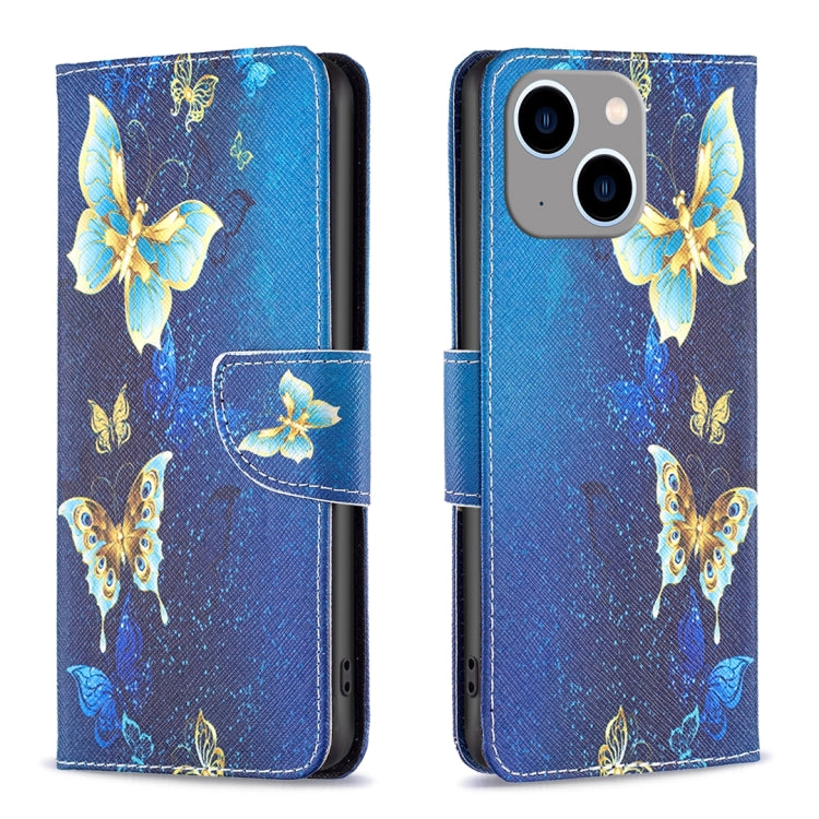 Colored Drawing Pattern Flip Leather Phone Case, Series 1