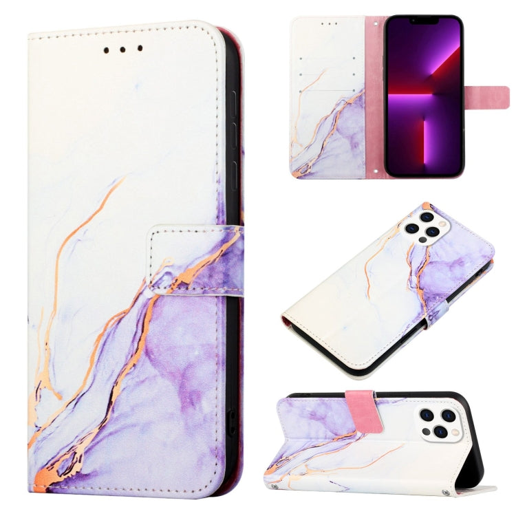 PT003 Marble Pattern Flip Leather Phone Case, Series 1