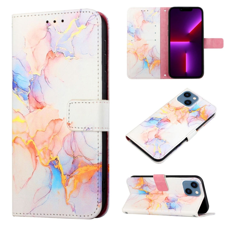 PT003 Marble Pattern Flip Leather Phone Case, Series 1