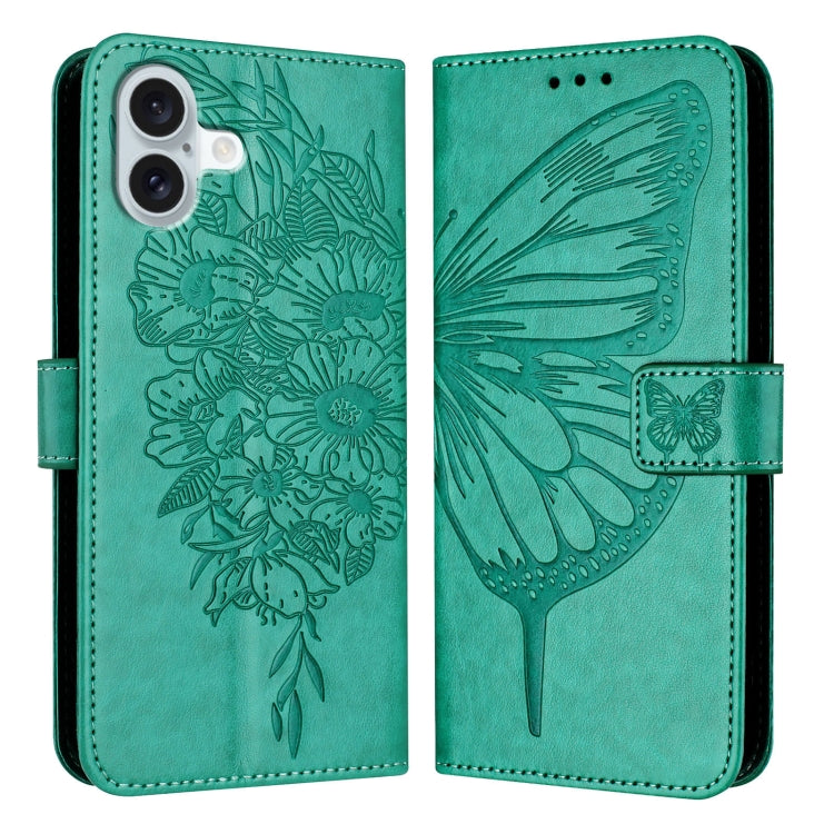 Embossed Butterfly Leather Phone Case, Series 1