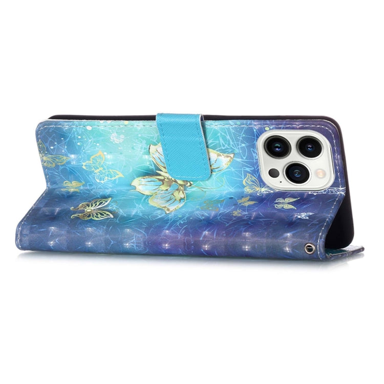 3D Painting Horizontal Flip Leather Phone Case, Series 1