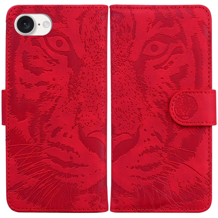 Tiger Embossing Pattern Leather Phone Case, Series 1