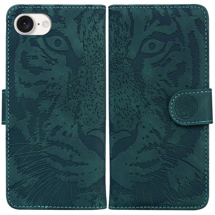 Tiger Embossing Pattern Leather Phone Case, Series 1