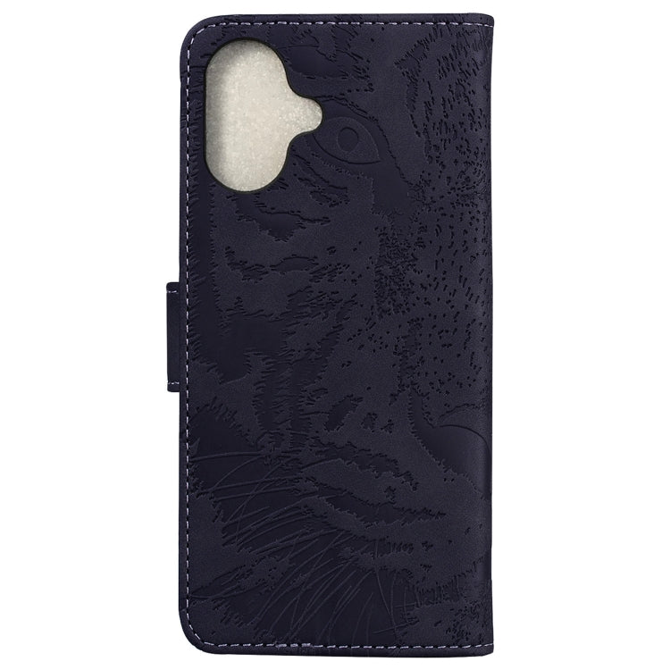 Tiger Embossing Pattern Leather Phone Case, Series 1