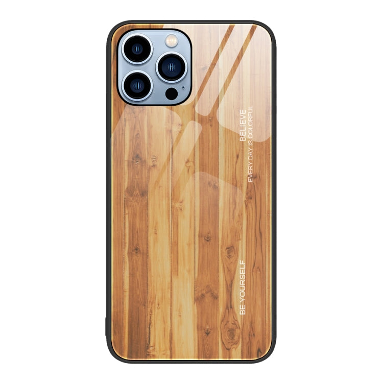 Wood Grain Glass Phone Case, Series 1