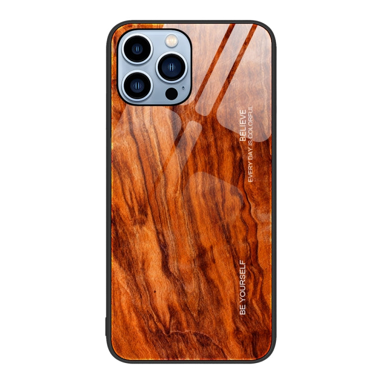 Wood Grain Glass Phone Case, Series 1