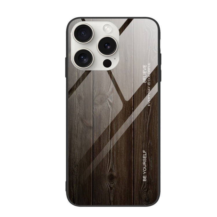 Wood Grain Glass Phone Case, Series 1