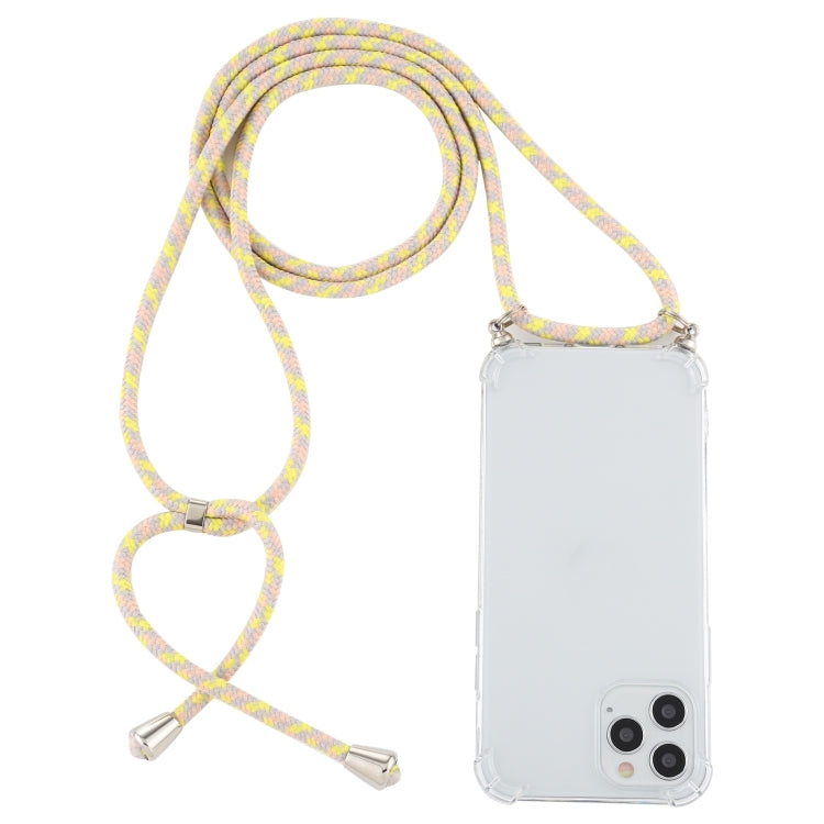 Four-Corner Shockproof Transparent TPU Case with Lanyard, Series 1