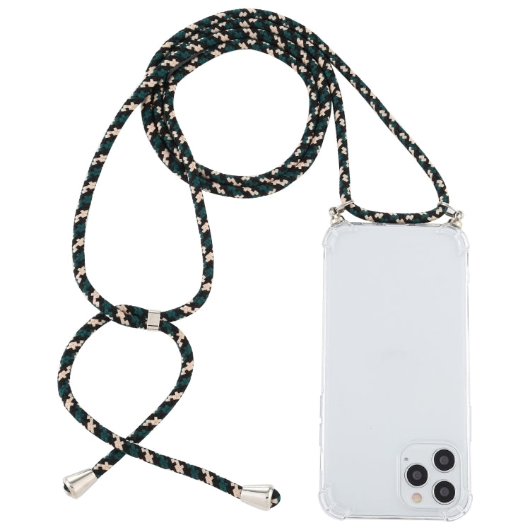 Four-Corner Shockproof Transparent TPU Case with Lanyard, Series 1