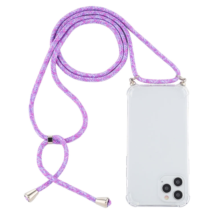 Four-Corner Shockproof Transparent TPU Case with Lanyard, Series 1